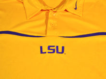 Vintage LSU Tigers Nike Polo Size Medium