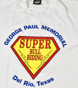 Vintage Texas Super Bull Riding Shirt Size Small