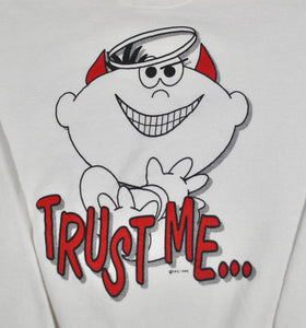 Vintage Trust Me... 1998 Sweatshirt Size Large