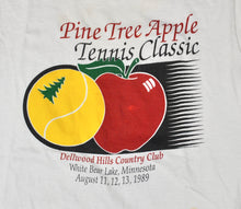 Vintage Pine Tree Apple 1989 Tennis Classic Shirt Size Medium(tall)