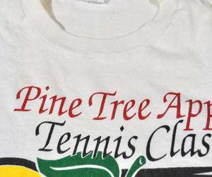 Vintage Pine Tree Apple 1989 Tennis Classic Shirt Size Medium(tall)