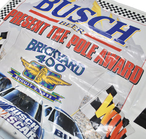 Vintage Busch Beer 1995 Brickyard 400 Banner