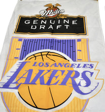 Vintage Los Angeles Lakers 1996 Miller Genuine Draft Banner