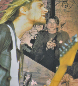 Vintage Nirvana Kurt Cobain Banner