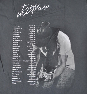 Vintage Tim McGraw Tour Shirt Size Medium