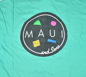 Vintage Maui and Sons 80s Shirt Size X-Large