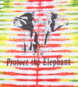 Vintage Protect The Elephant 90s Shirt Size Large