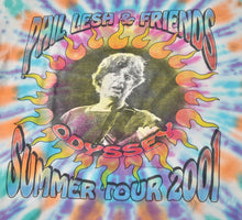 Vintage Grateful Dead Phil Lesh & Friends Willie Nelson, The Allman Brothers 2001 Summer Tour Shirt Size Large