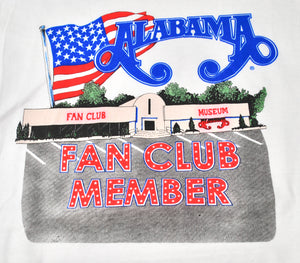 Vintage Alabama Fan Club Member Shirt Size Large