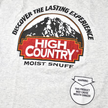 Vintage High Country Moist Snuff Shirt Size Large