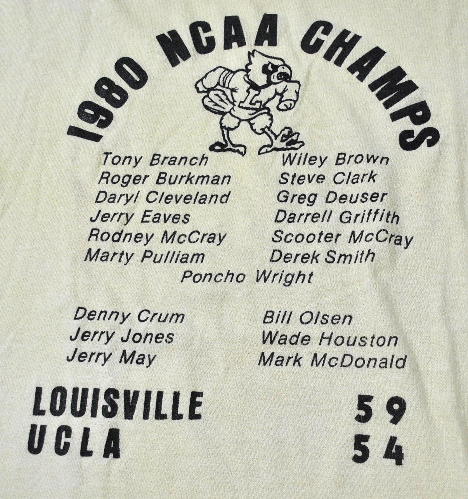 University Of Louisville Cardinals College 1980s Shirt - High