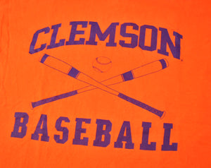 Vintage Clemson Tigers Baseball Shirt Size Large