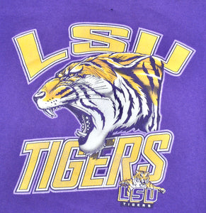 Vintage LSU Tigers Shirt Size Youth Medium