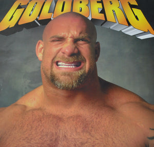 Vintage Goldberg 90s Wrestling Poster