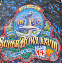 Vintage 1994 Super Bowl XXVIII Poster