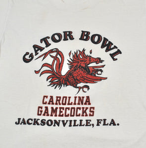 Vintage South Carolina Gamecocks Gator Bowl 80s Shirt Size Large