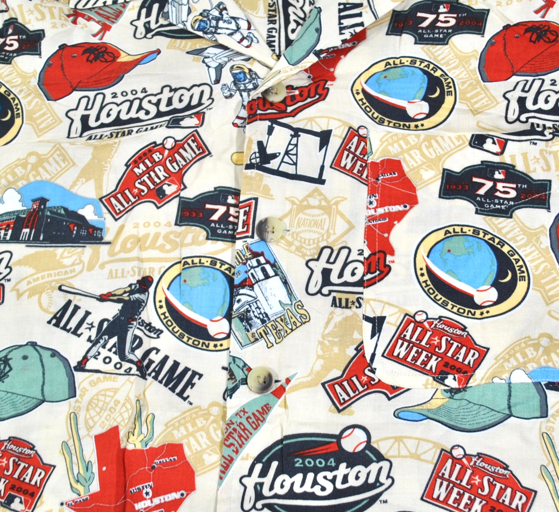 Vintage 90s Houston Astros Baseball Memorabilia Lot Pennant Shirts