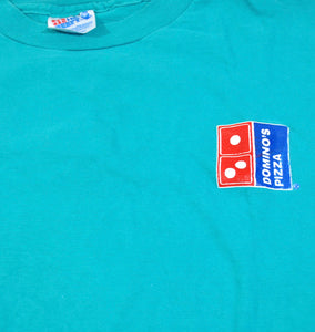 Vintage Mississippi Sharks 1993 Global Basketball Association Dominos Sponsor Shirt Size X-Large