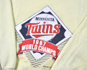 Vintage Minnesota Twins 1987 World Series Sweatshirt Size Small