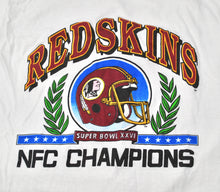 Vintage Washington Redskins Super Bowl XXVI Shirt Size Large(tall)