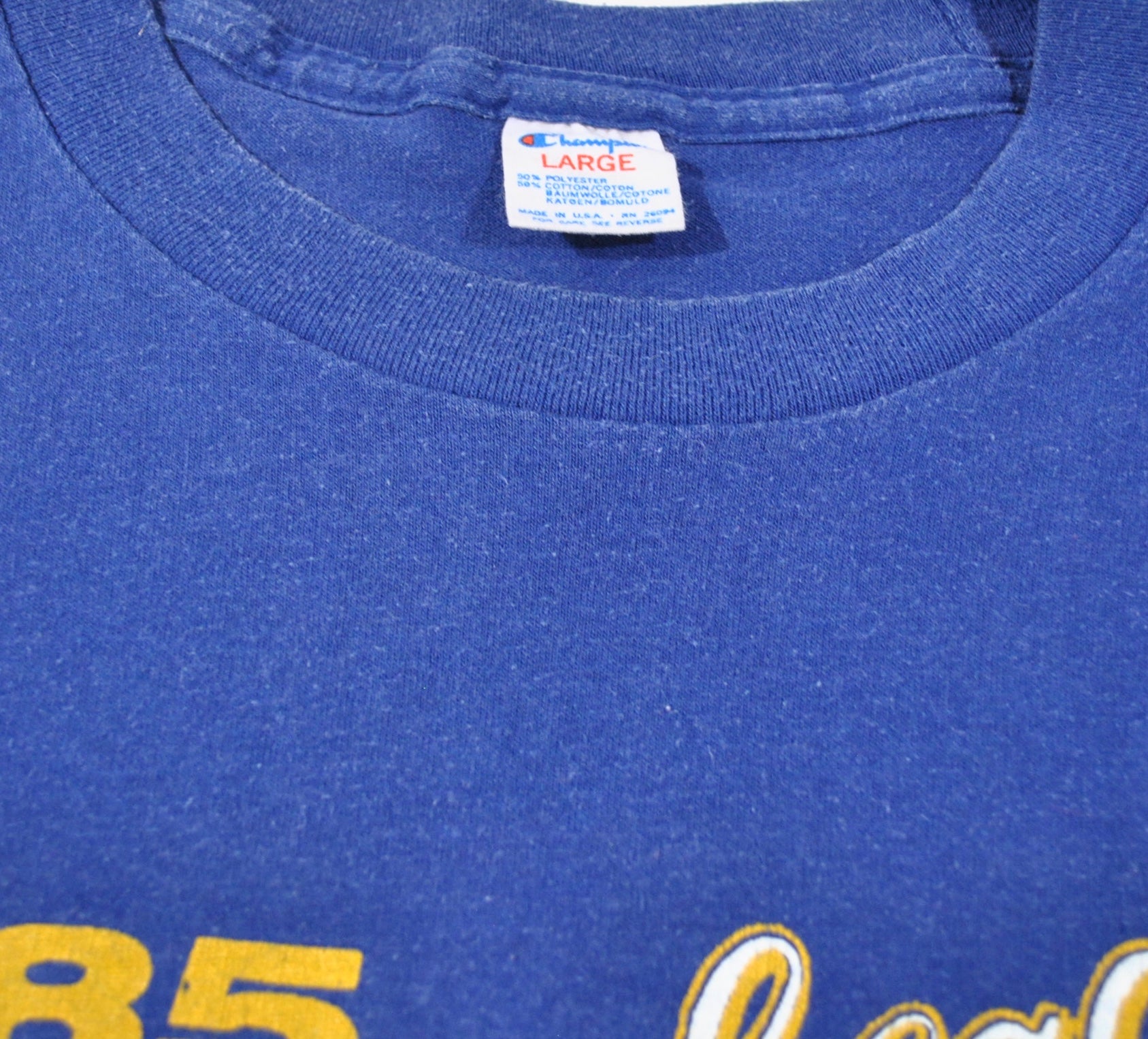 Vintage Kansas City Royals 1985 American League Champions Shirt Size M –  Yesterday's Attic