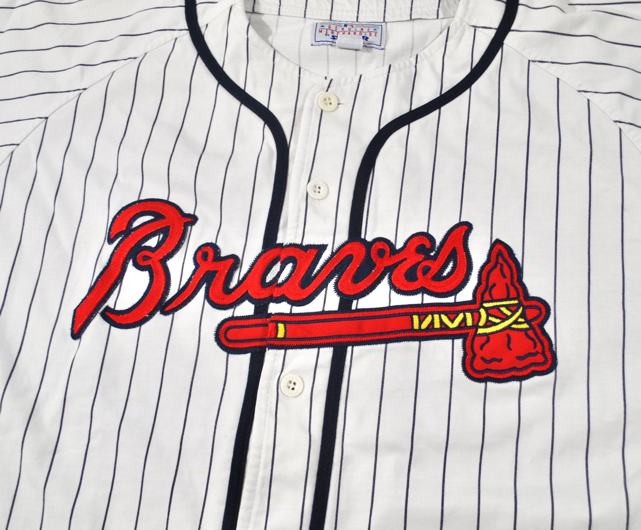Vintage Atlanta Braves Starter Brand Soft Jersey Size 2X-Large