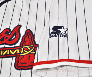 Vintage Atlanta Braves Starter Brand Soft Jersey Size 2X-Large –  Yesterday's Attic