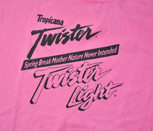 Vintage Tropicana Twister Drink Shirt Size Large