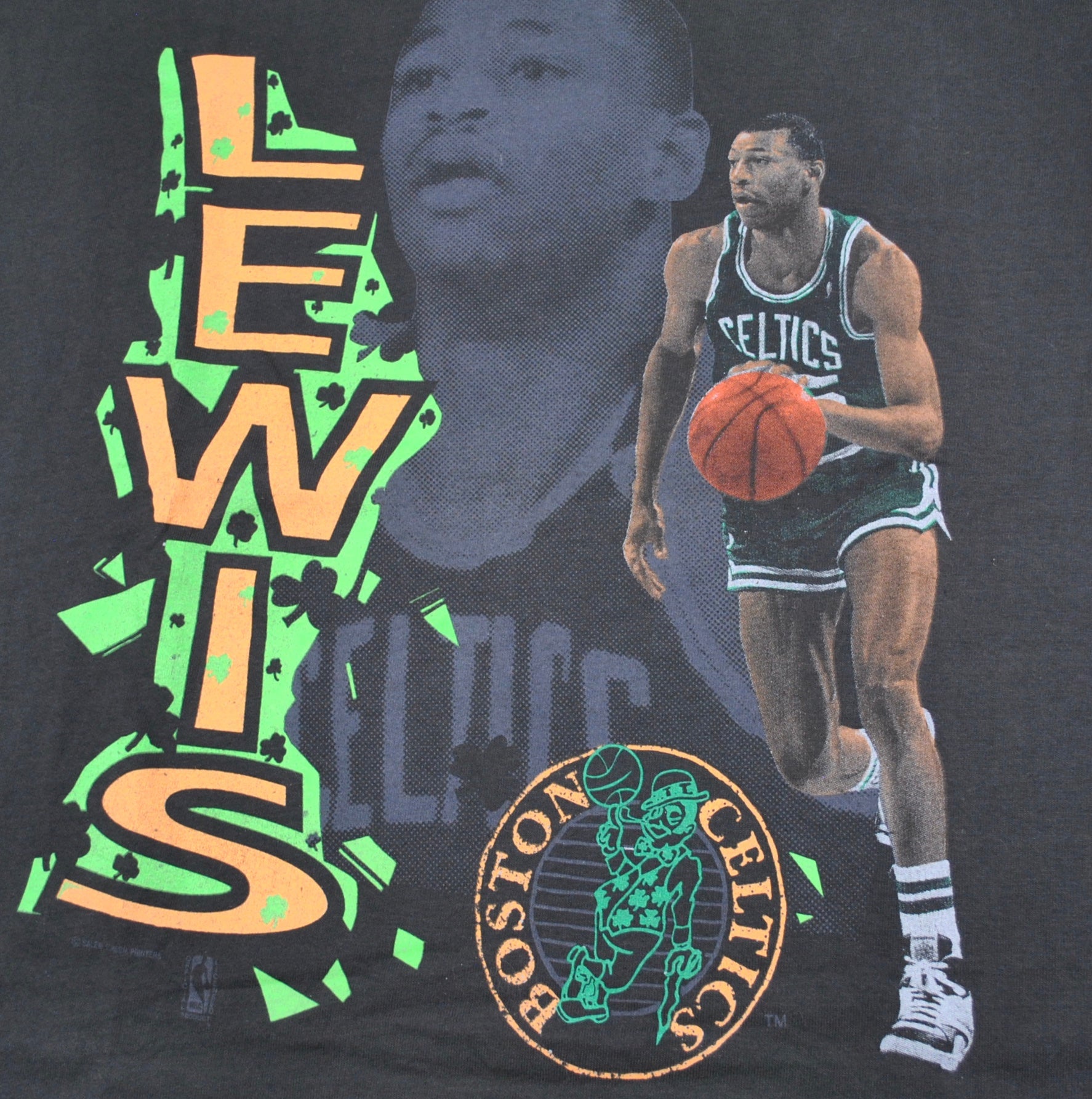 Reggie Lewis Boston Celtics Mitchell & Ness 1987-88 Hardwood