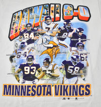 Vintage Minnesota Vikings 1998 Hawaii 9-0 Shirt Size Medium