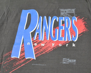 Vintage New York Rangers 1990 Shirt Size Small