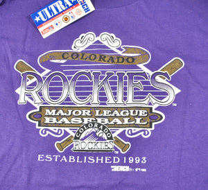 Vintage Colorado Rockies 1993 Shirt Size Large