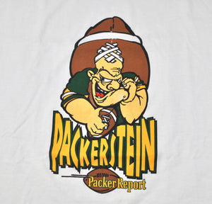 Vintage Green Bay Packers Packerstein Shirt Size X-Large