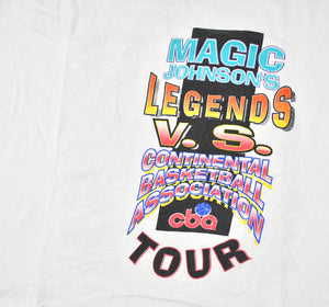 Vintage Magic Johnson Legends Tour Shirt Size X-Large(wide)