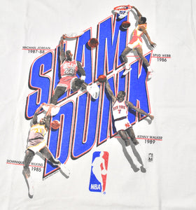 Vintage Slam Dunk Champions 1889 Salem Sportswear Michael Jordan Shirt Size Medium