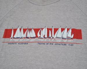 Vintage Western Australia Home of the America's Cup Shirt Size Large