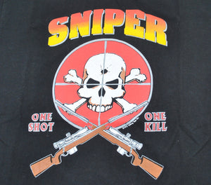 Vintage Sniper 1992 Shirt Size Medium