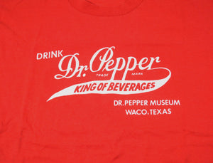 Vintage Dr. Pepper 80s Best Tag Shirt Size X-Large