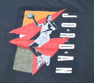 Vintage Nike Michael Jordan Gray Tag Shirt Size Large(wide)