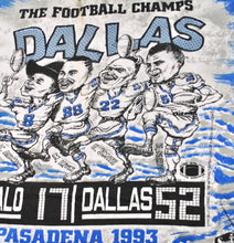 Vintage Dallas Cowboys 1993 Super Bowl Champions Shirt Size Large