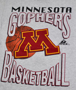 Vintage Minnesota Golden Gophers Apex Brand Shirt Size Large