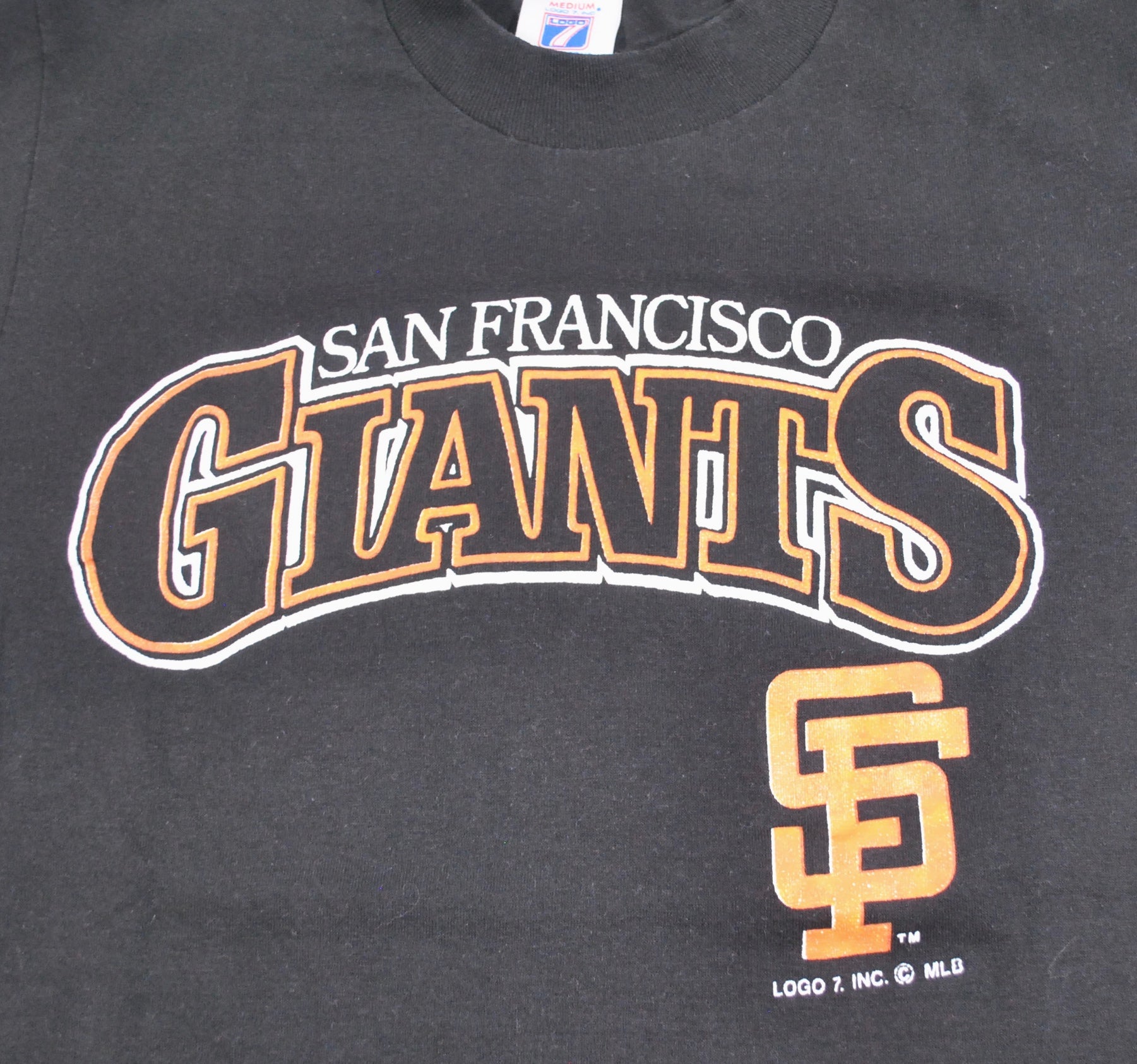 Vintage San Francisco Giants Logo 7 Shirt Size Small – Yesterday's
