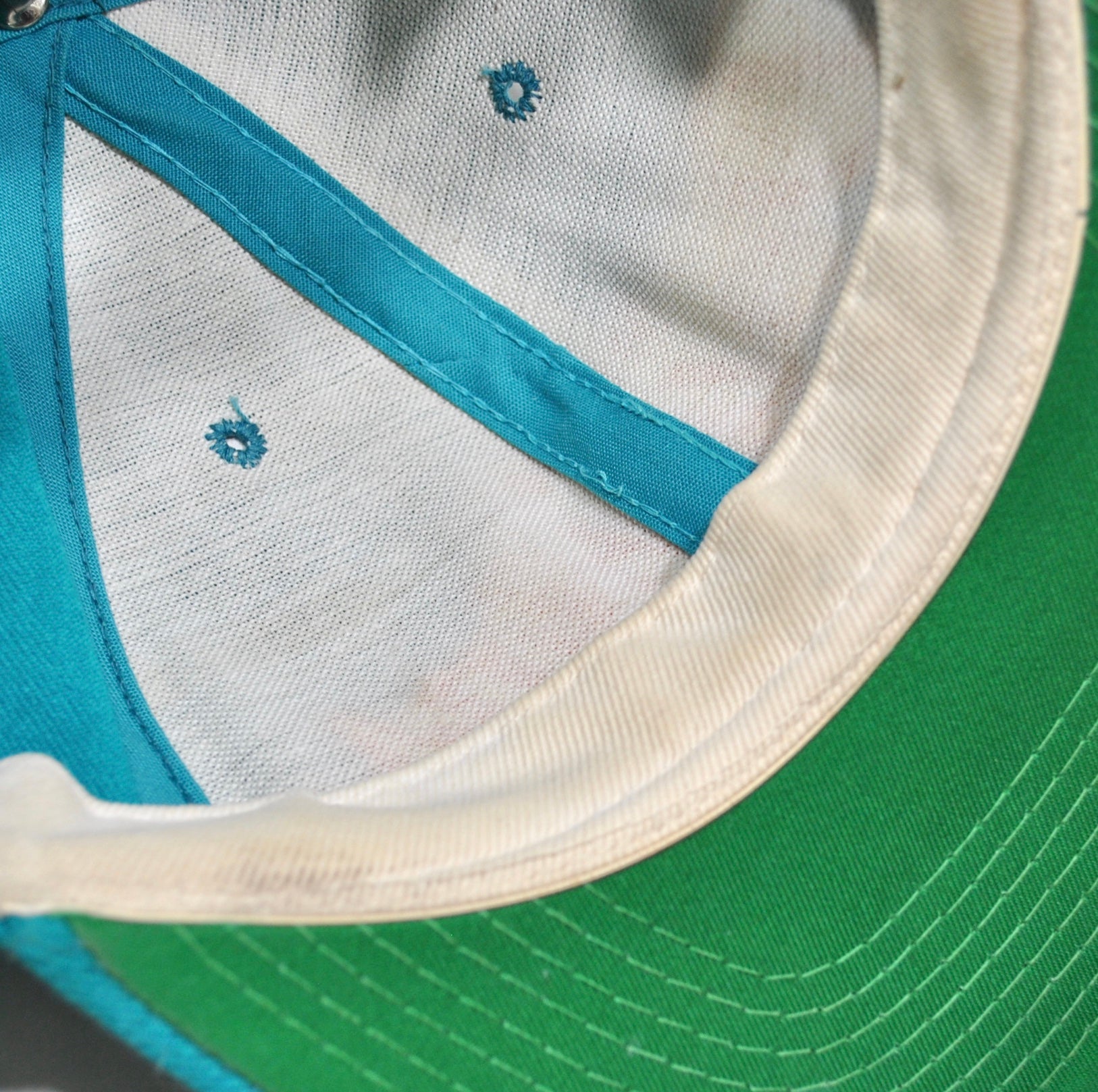 Vintage Miami Vice Snapback Hat Cap Designer Award OSFA Dolphins