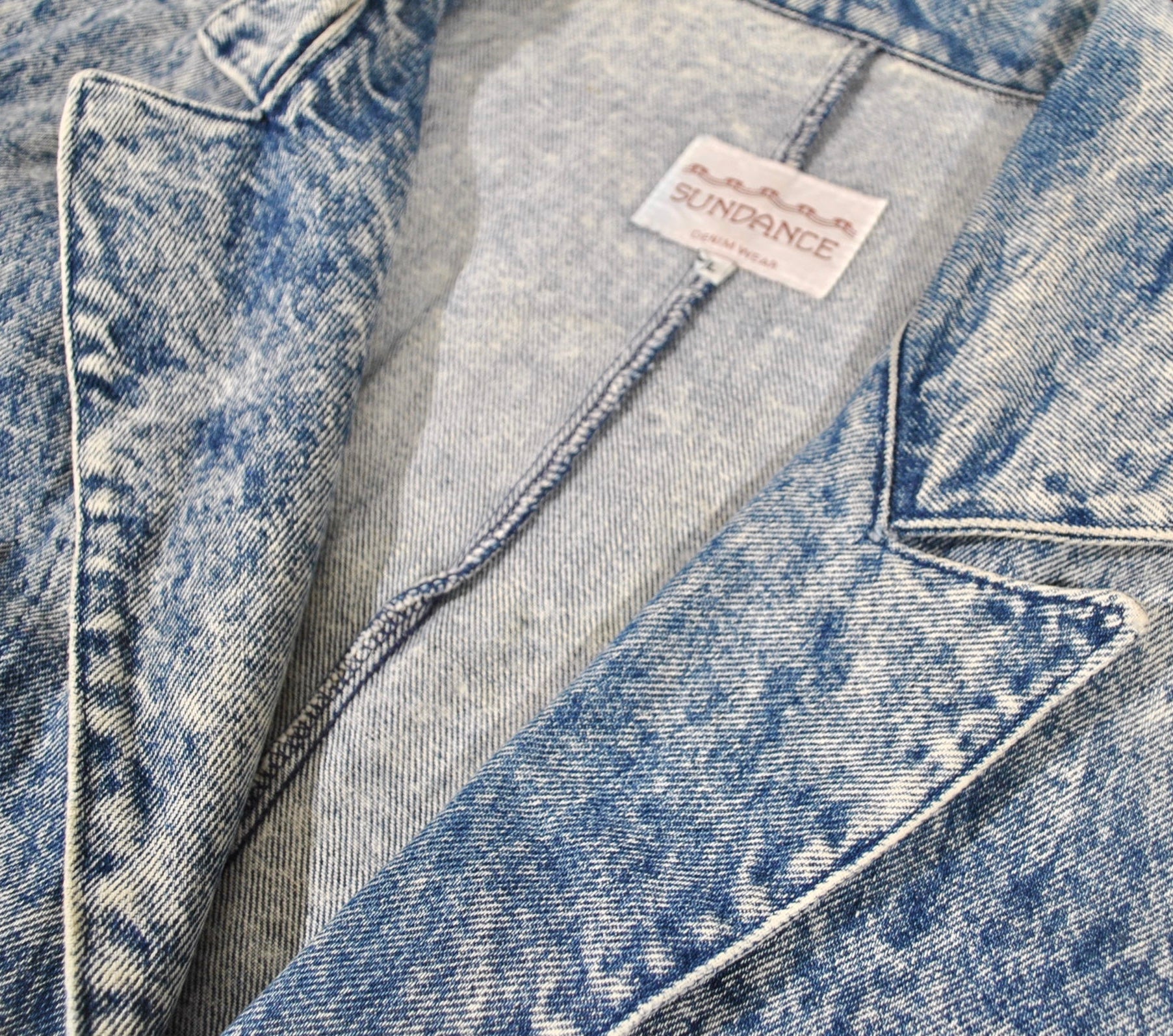 Vintage Sundance Denim 90s Jacket Size X-Large – Yesterday's Attic