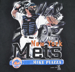 Vintage New York Mets 1999 Mike Piazza Shirt Size Small