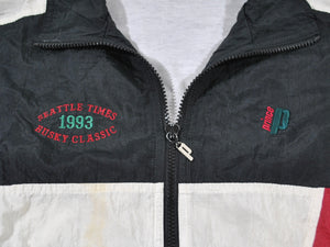 Vintage Washington Huskies 1993 Husky Classic Seattle Times Prince Jacket Size Medium