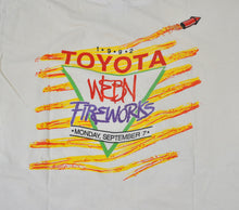 Vintage WEBN Fireworks 1992 Toyota Shirt Size Medium