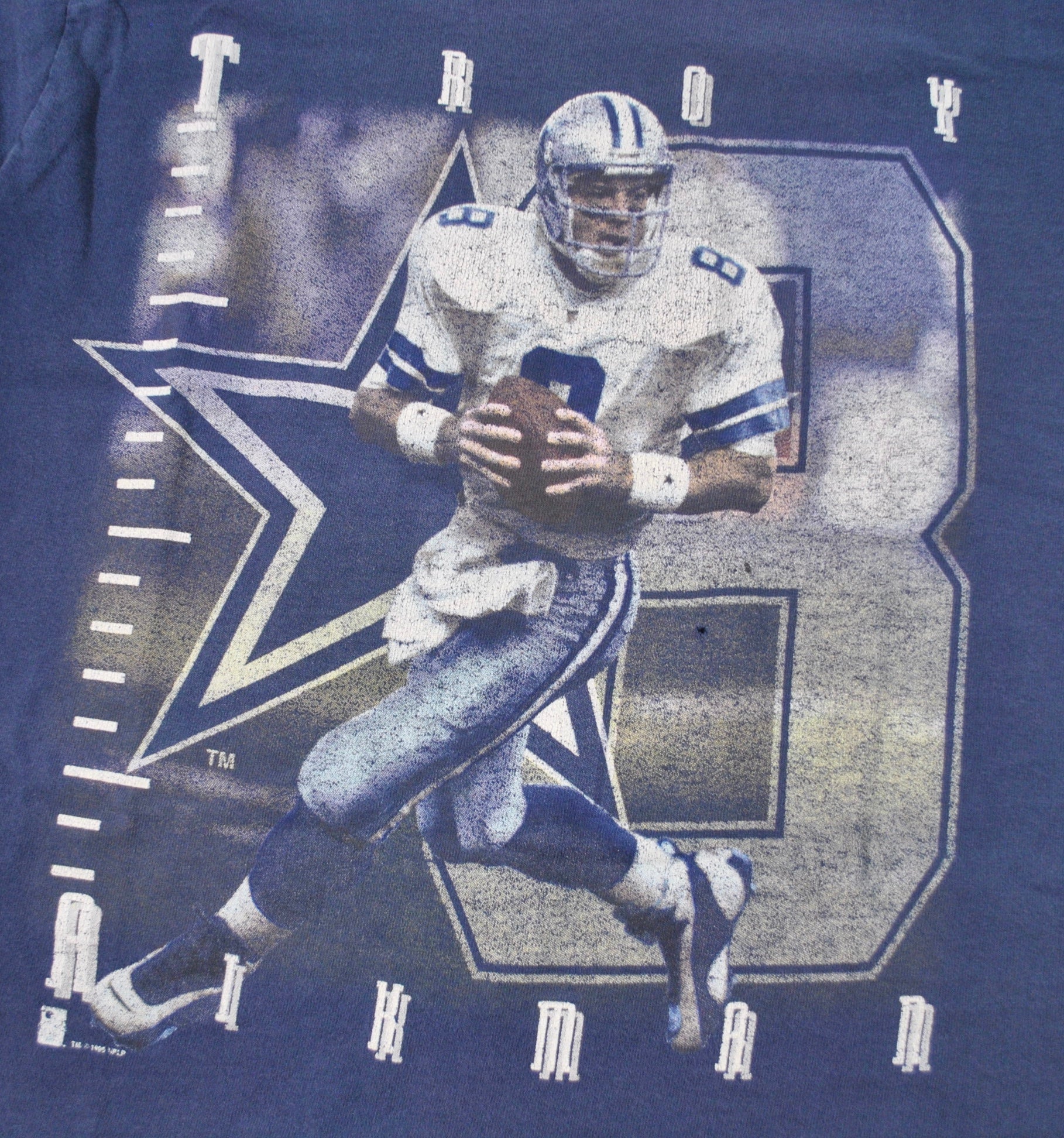 Vintage Dallas Cowboys Troy Aikman Shirt Size YOUTH Large – Yesterday's  Attic
