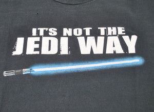 Vintage Star Wars It's Not The Jedi Way Shirt Size Large