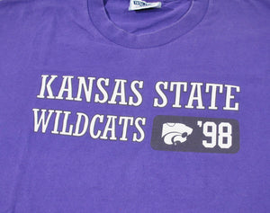Vintage Kansas State Wildcats 1998 Shirt Size X-Large(wide)